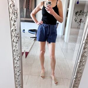 Banana Republic Belted Waist Cotton Shorts Size 6